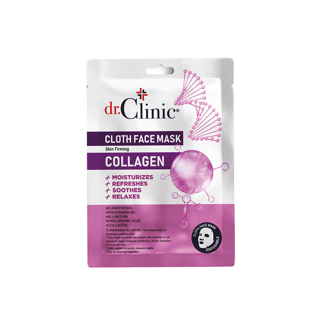 دكتور كلينيك قناع الوجه القطني بالكولاجين