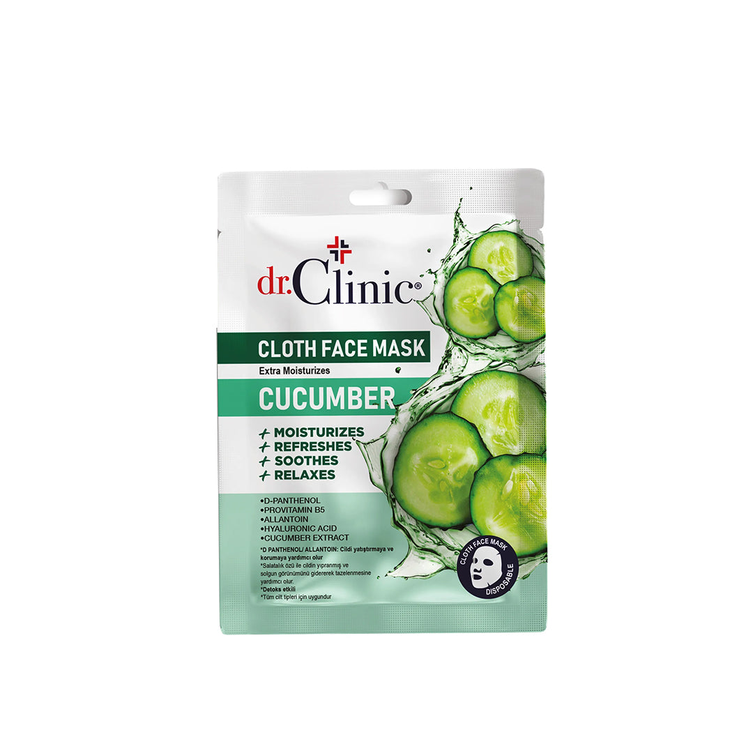 د.كلينك قناع الوجه القطني بالخيار