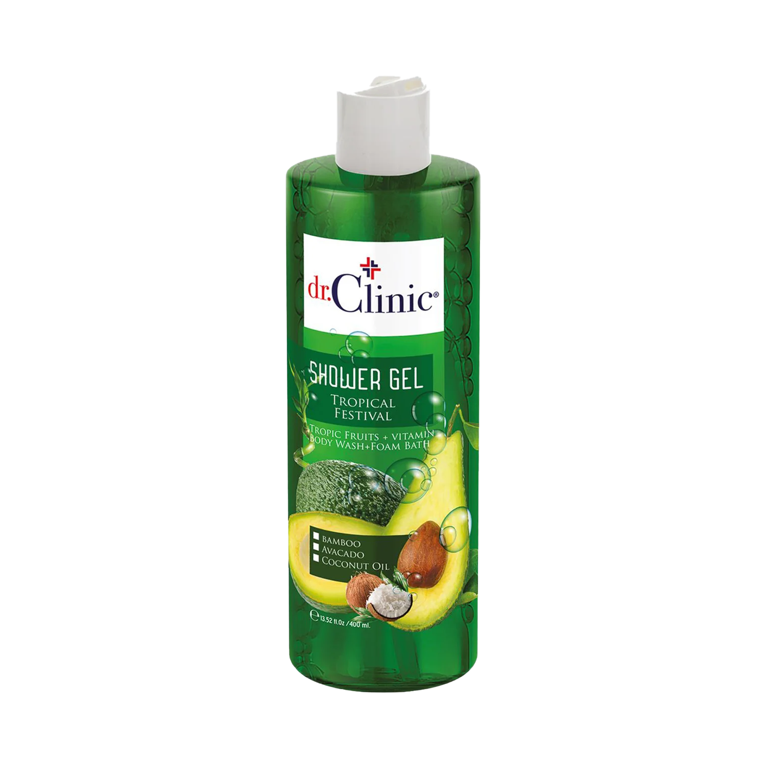 د.كلينيك جل الاستحمام مهرجان الفواكه الاستوائي 400 مل